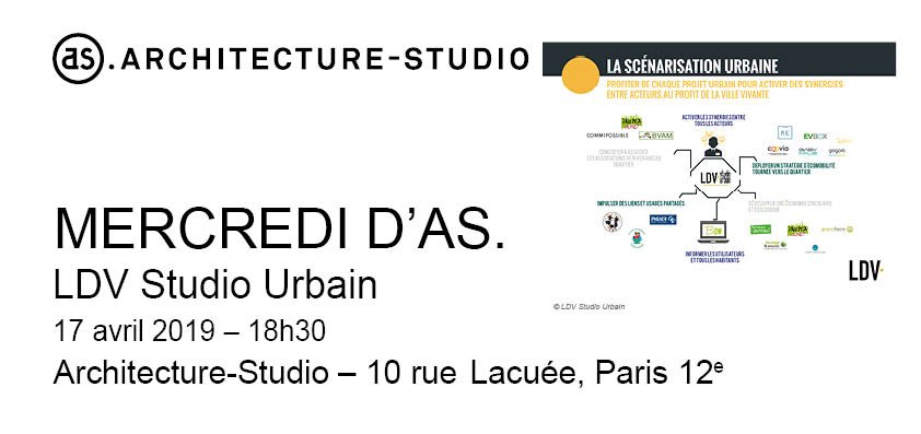 ASArchiStudio's tweet photo. Conférence MERCREDI D'AS: @ASArchiStudio invite l'urbaniste  @YoannS le mercredi 17 avril. @YoannS  présentera "Face à l’émergence de mouvements anti-systèmes, faire  évoluer la manière de construire la ville " à partir de 18h00 au 10 rue  Lacuée !  #MercrediAS #villededemain https://t.co/wJPtbVFea3
