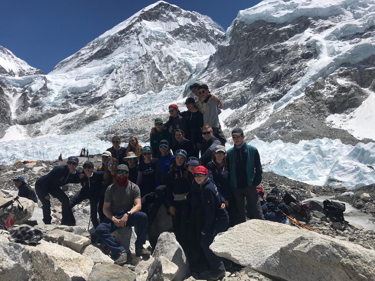 Success!! <a href="/highgate1565/">Highgate School</a> #EBC #Basecamp