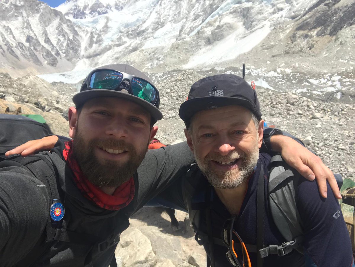 Success for <a href="/andyserkis/">Andy Serkis</a> and his family too who did the trek in aid of @bestbeginnings ! #EBC #Basecamp 

bestbeginnings.org.uk/appeal/the-ser…
