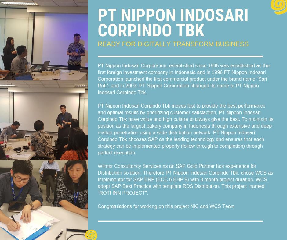 WCSglobal's tweet photo. KICK OFF CEREMONIAL
SAP ERP PROJECT IMPLEMENTATION
PT NIPPON INDOSARI CORPINDO TBK
Jakarta, 10 April 2019
#SAPImplementation #SAPProject #Business #SAPPartners #WCSteam https://t.co/1EvXRs1fdD