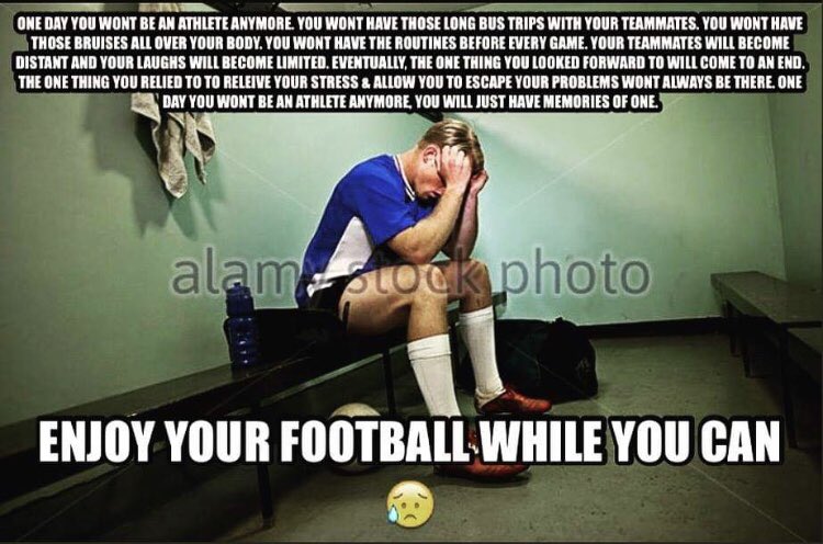 So true... I miss that buzz on a Saturday afternoon. Nothing like putting your boots on and stepping over the white line to go and play the game you love!

Play as long as you can, as much as you can, at the highest level you can!
