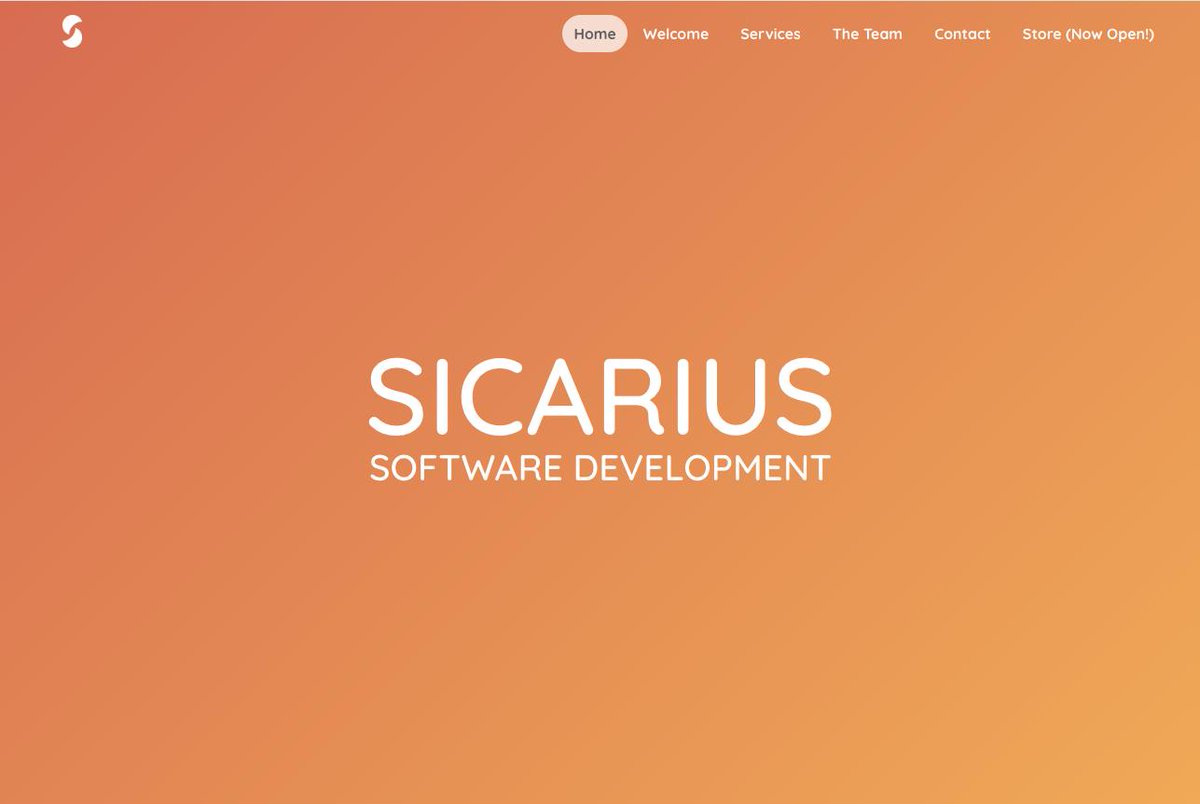 Our website is back! 🎉 Come check it out!
TeamSicarius.com
#WebsiteLaunch #business #Entrepreneur #softwaredevelopment #giveaway