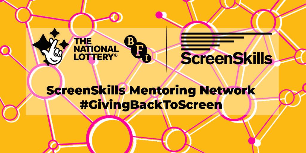 UKScreenSkills's tweet photo. We know that mentoring can be a vital help at any point in a career. We know that there's so much expertise in our industry ready to be shared. That's why we're asking screen industry pros to sign up to our Mentoring Network:
 https://t.co/YhJb2FRUEF #GivingBackToScreen https://t.co/Rjjp9GQvRw