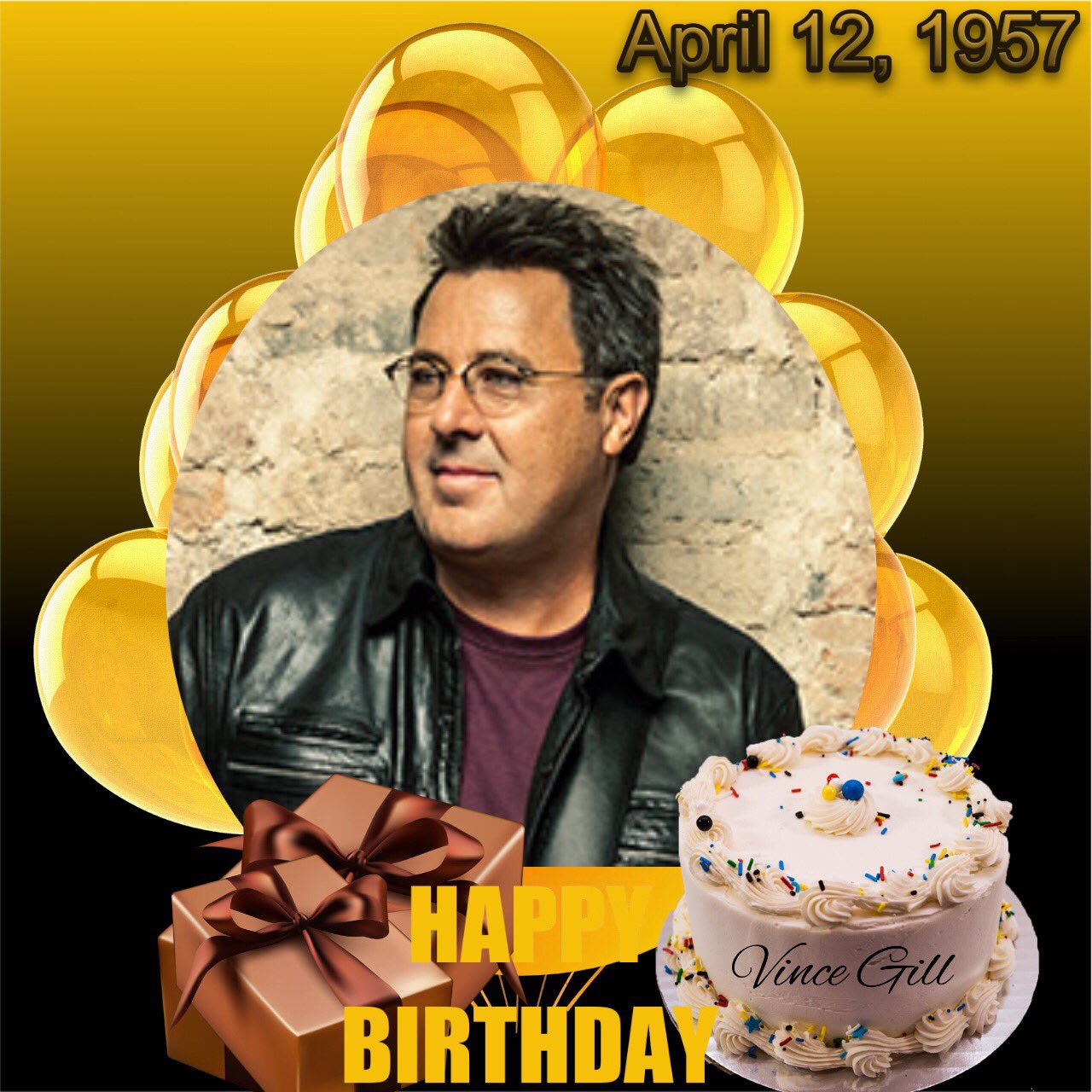 Happy Birthday Vince Gill 
April 12,1957        