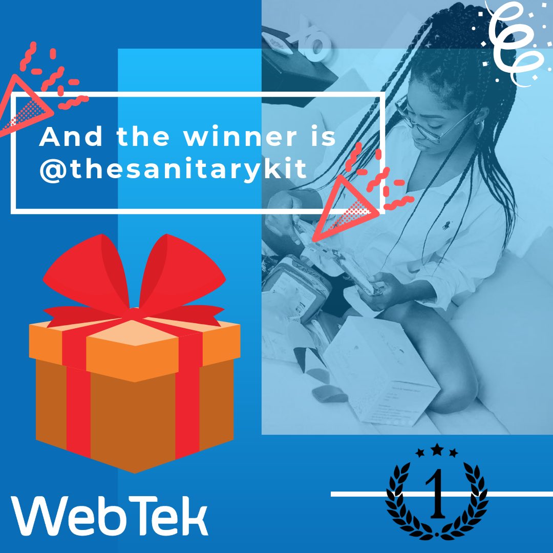 wearewebtek's tweet photo. And the winner for our last month giveaway is @thesanitarykit Kindly check your DM. Thank you you all. Check out our next giveaway. #giveaway #ghana #logo #designer #designlife #designinspiration #userexperience #designtools #designlifestyle #uidesign #uxdesigner #uxdesigner https://t.co/vQn3LCcFU2
