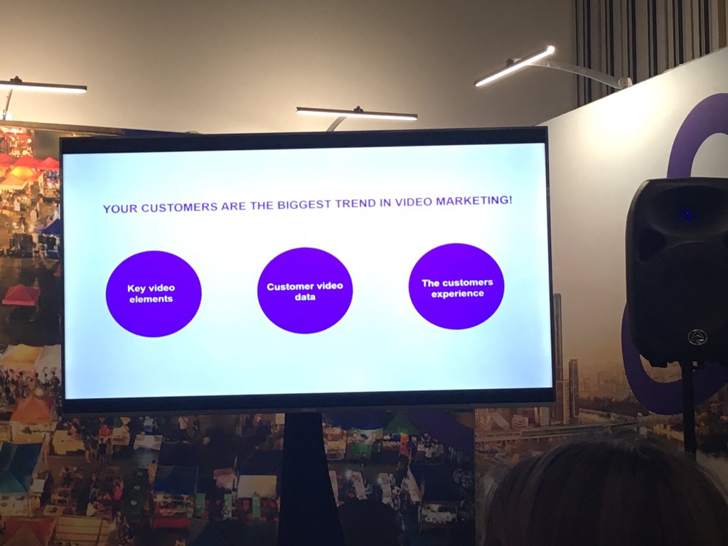 Biz_Tourism's tweet photo. #WTMA19 : Lance Foster, CEO & Founder of @Floodinsolutions, explores why your customers are the biggest trend in #VideoMarketing for 2019, with a look at current #VideoTechnologies specific to the #TourismIndustry. @WTM_Africa @CTICC_Official #ConnectWithTheWorld https://t.co/5V1aRkp6MM