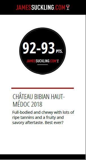 Capleonveyrin's tweet photo. Voici les notes de Château Cap Léon Veyrin 2018 et Château Bibian 2018 
#capleonveyrin #crubourgeois #gagnantdelacoupedescrusbourgeois #vigneronsindependants #vindebordeaux #vindelistracmedoc https://t.co/Lv9JD0qO8x