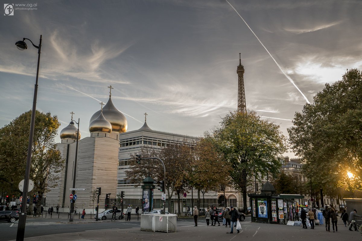Orthodoxograph's tweet photo. #Orthodoxe #Kirchen in #Europa. #Frankreich, #Paris #HolyTrinityCathedral 
Ein bedeutendes Beispiel moderner #Kirchen #Architektur ... https://t.co/mSVc2ESQw0
