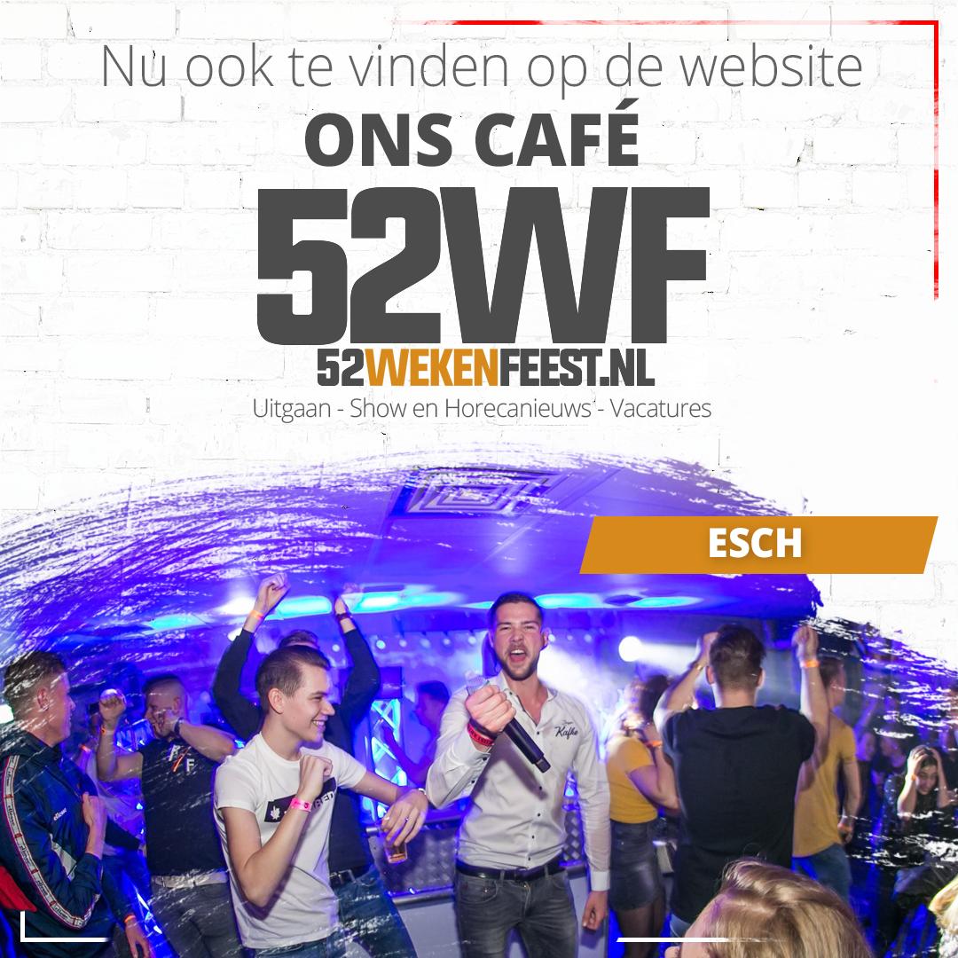 Ook <a href="/OnsCafesch/">Ons Café</a> is vanaf nu te vinden op <a href="/52wekenfeest/">52WekenFeest</a>. Check hier de pagina en evenementen: 52wekenfeest.nl/Locatie/ons-ca…