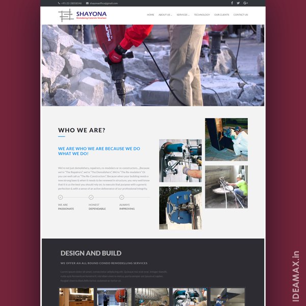ideamaxin's tweet photo. WordPress website developed for "Shayona Engineers", is a leading business head in infrastructural alteration, modification &amp; repair.

Link : https://t.co/DkF9vpo0Vy
Project developed by IDEAMAX
.
.
#website #websitedesign #webdesign #wordpress #wp #wordpresswebsite #ideamax https://t.co/KK9P8kiJkf