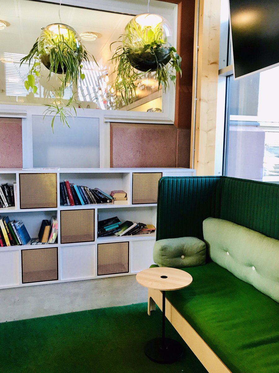 daniel_larss's tweet photo. Can a bus-stop be innovative? Yes, of course! Indoor bus stop in Gothenburg, for electric buses @VolvoGroupPL Read a book, sit down, charge your phone, get warm, but don’t forget to board the bus! @AmbSzweWarszawa @_PSPA @sobotkasia @BusinessSweCEE https://t.co/JxdgUujwr0