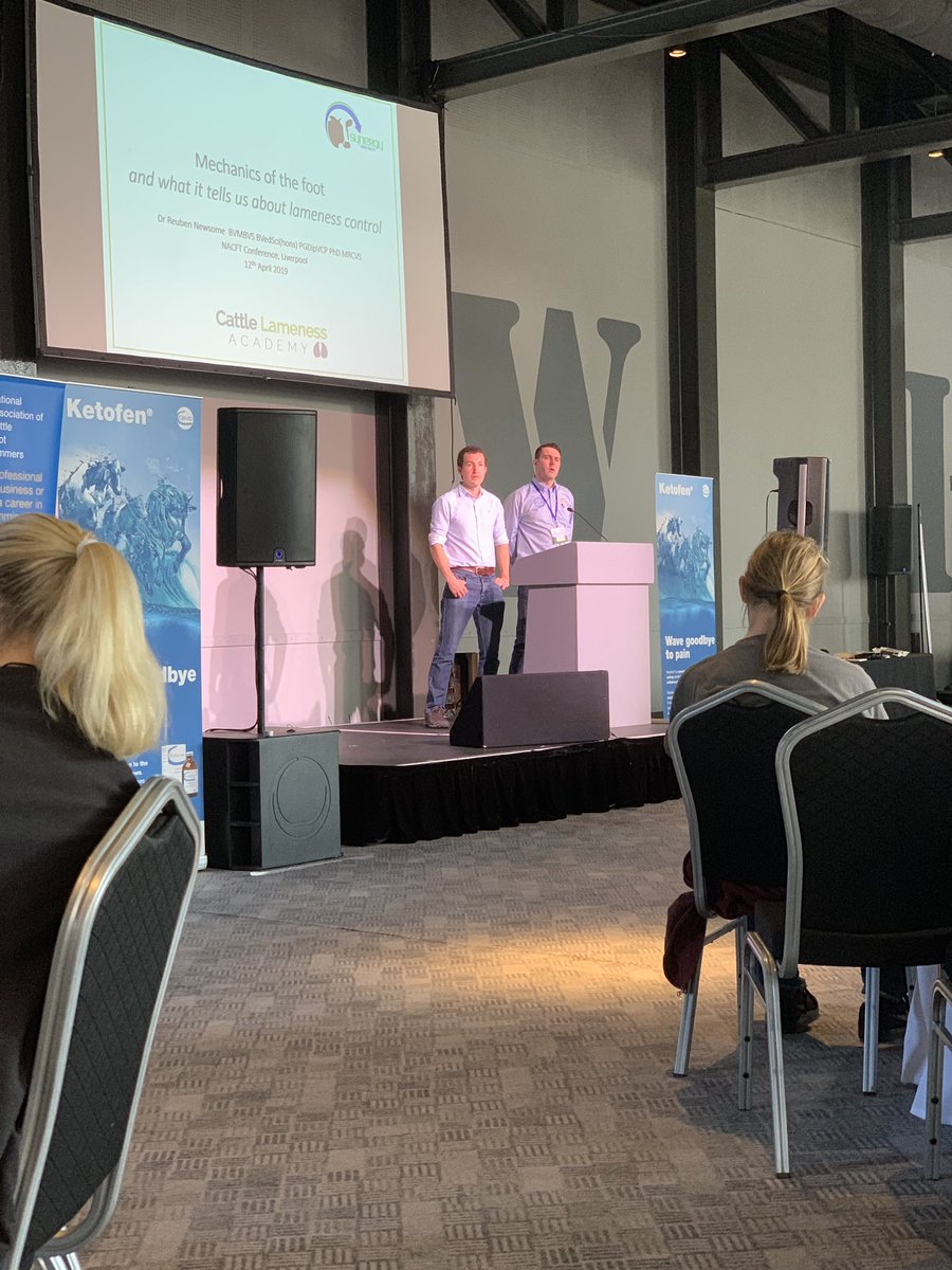 And we’re off! Thank you so much @ReubenNewsome for being our first speaker at the UK Lameness Conference. We always learn something new from you. We are very proud to have you as our new Vet Liaison #nomorelamecows #TeamDairy #welfare #knowledge #professionaldevelopment