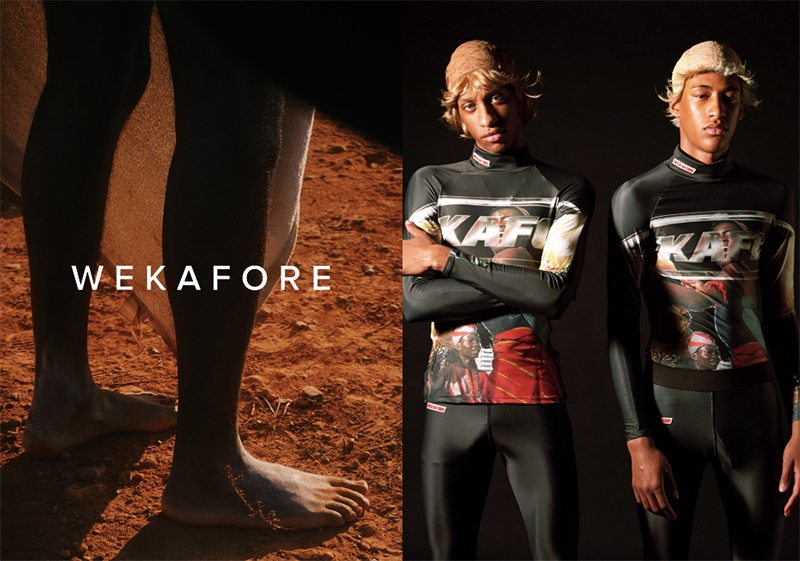 Fuckingyoung's tweet photo. Wekafore unveiled the campaign for its second installment of the “SPIRIT” series, shot by Vitalik Melnikov & Sendoa Cardoso and styled by Rebeca Suero. #wekafore https://t.co/Lq3RRkFHh5 https://t.co/eMQ3RYVQ4l