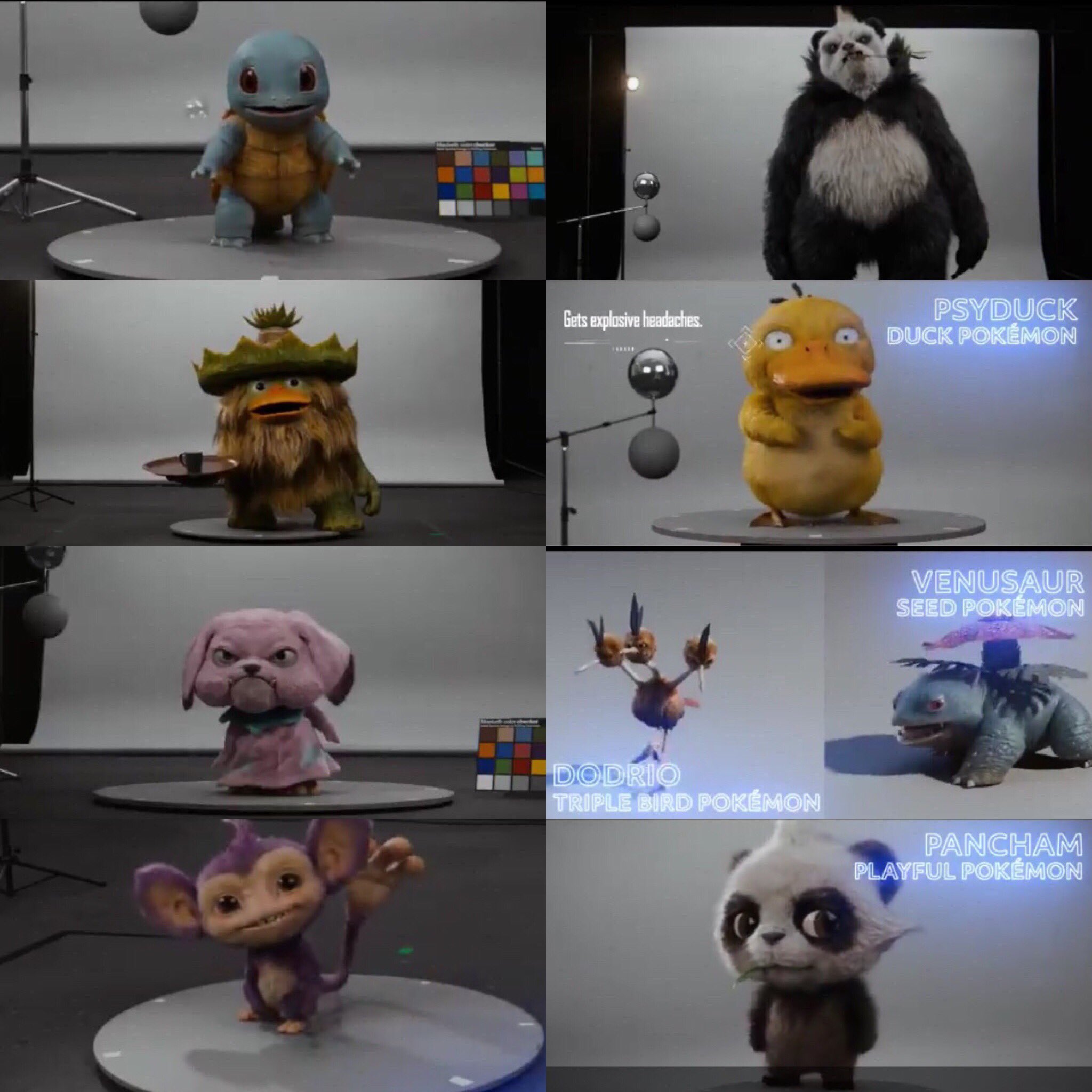 青空 Detectivepikachu 名探偵ピカチュウ 名探偵ピカチュウより ハリウッドで実写化されたポケモンたち アニメのディフォルメされた姿と有機的な感じが良い感じにマッチしてる 特にドダイトスは完璧すぎる T Co 49put9musf Twitter