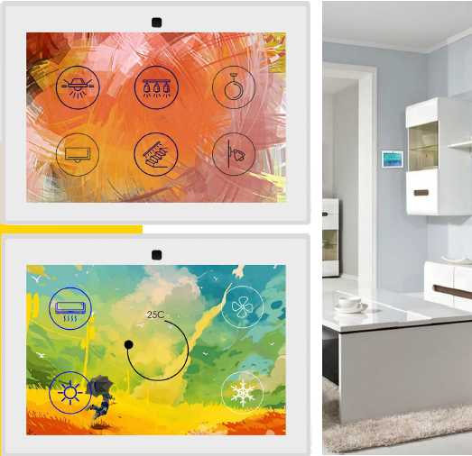 Touch_Wand's tweet photo. Discover the endless #possibilities with the WallWand Z-Wave touch panel. It comes with different #looks, designed for your #needs, thus suitable for any #project, space for #home, #office or #hotel https://t.co/AIRxqurOvr