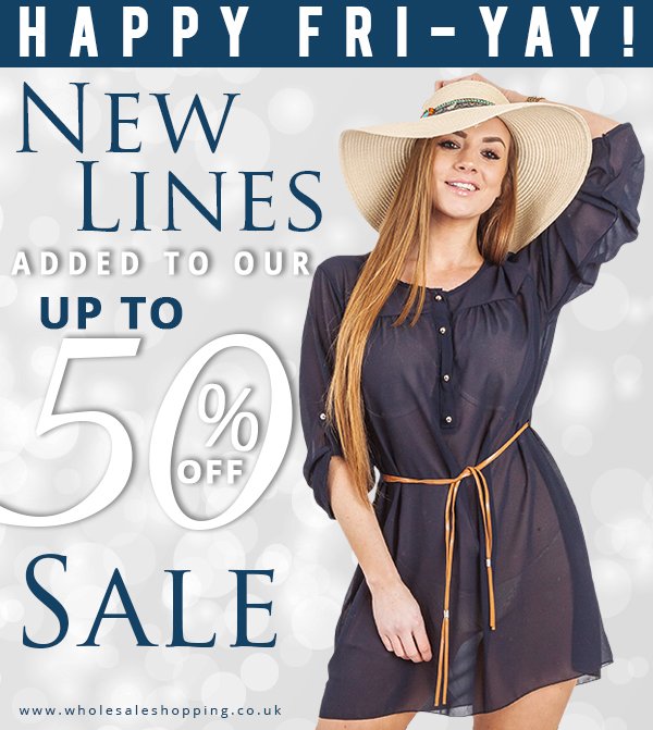 WholesaleSO's tweet photo. HAPPY FRI-YAY!  🔥🔥🔥  New lines added to our up to 50% off sale 👉 - https://t.co/YgN87OR801

#plussizestore #italianclothingstore #italianfashion #PERSONAWelcomeParty #FridayThoughts #shoppingweekend #wsoweekend #wholesaleshopping #fashionstore #clothingstore https://t.co/I5fjKk3SIm