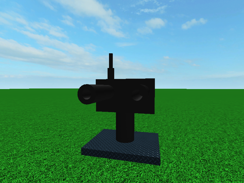 Jackkie5556 On Twitter So I Making Some Sentry Gun But Not Even With Script I Just Want To Make Thing Build Robloxdev Roblox - gun script roblox 2019