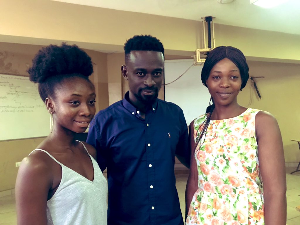 KobbyKyei_'s tweet photo. ATU- Lectures On Social Media Branding. Met the Fashion &amp; Textiles Department 🙏🙏🦅✊ https://t.co/gjbr29fLCj