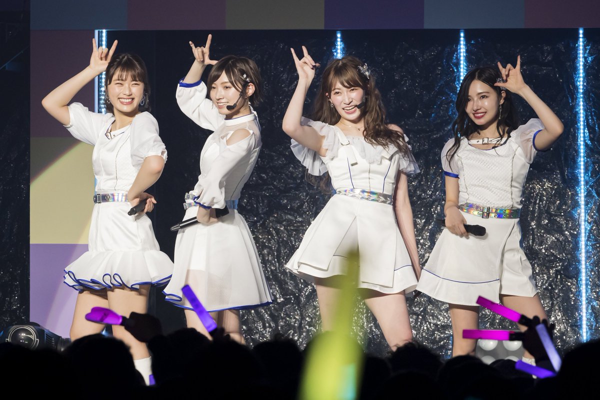 oricon's tweet photo. NMB48女子力ユニットQueentet、初の東京公演決定🌈吉田朱里、村瀬紗英、太田夢莉、渋谷凪咲が今後の活躍誓う❗吉田はコスメブランド立ち上げ発表💄
📸写真10枚/セトリ
▶https://t.co/eyYsiYrdr2
#吉田朱里 #村瀬紗英 #太田夢莉 #渋谷凪咲 #Queentet #NMB48 #BIDOL #QueentetSpringLIVE2019 https://t.co/84zup90Kd0