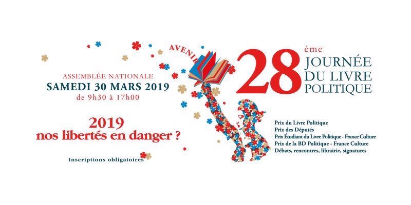 BuffetLaunce's tweet image. 🇫🇷 La journée du livre politique, c'est samedi 30 mars à l'Assemblée nationale.

🖋📕 @GLarrive signera "Le Coup d'Etat Macron. Le Prince contre la Nation" de 15 à 16 heures. 
 
Inscriptions ici ➡️ bit.ly/2TRDo93 
@lirelasociete @EdLObservatoire @AssembleeNat
