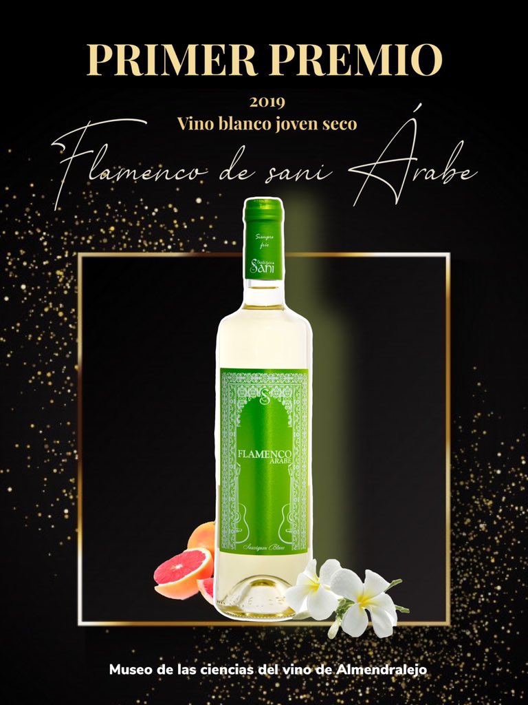 🍷🥇♥️ PRIMER PREMIO 😘🥇🍷

Mejor #VinoBlanco joven seco en el concurso “Los vinos del museo” del <a href="/AlmeMuseoVino/">Museo del Vino</a> en #TierraDeBarros, #Almendralejo.

Gracias! 🌟
#PrimerPremio #MuchoQueHacerteSentir

#Bodegassani #VinoArabe #Extremadura #FelizFinde #PicOfTheDay #SauvignonBlanc