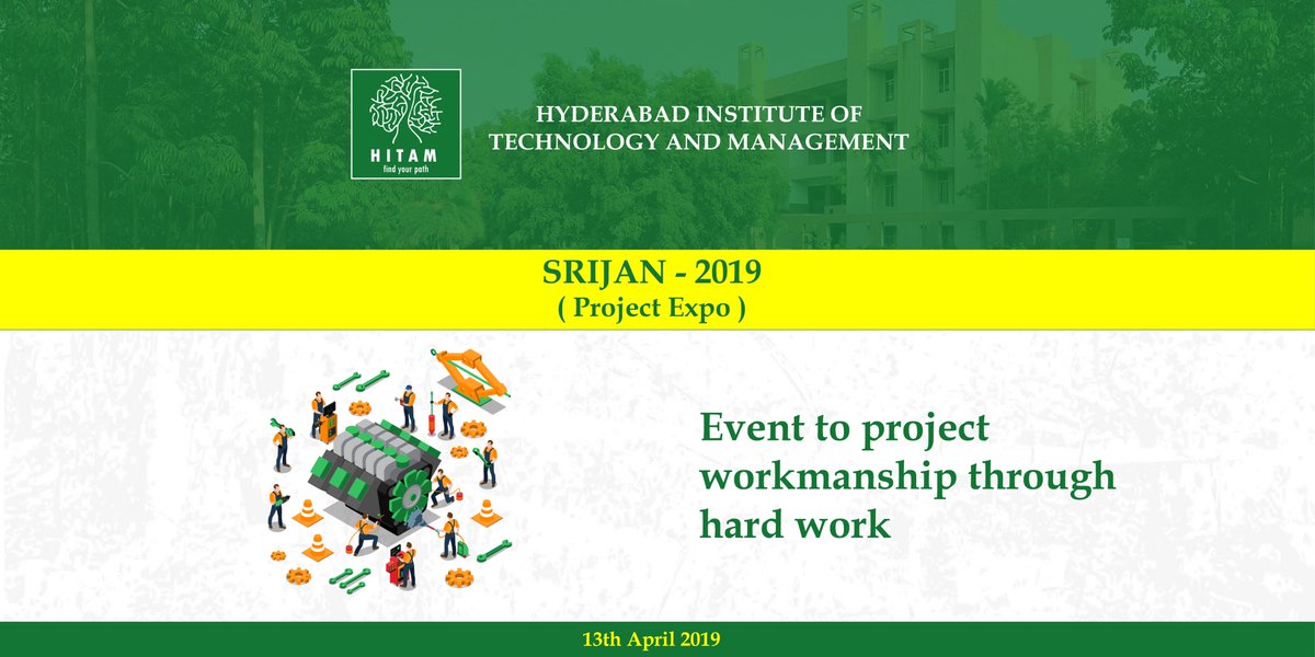 HITAMHyderabad's tweet photo. HITAM conducts Project Expo every year and the number of projects amplifies each year. The projects showcased here are the fine blend of innovation and execution. 
#expo #projectexpo #engineering #events https://t.co/LzhxrSctN1