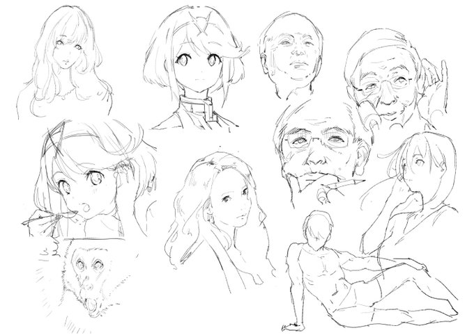 表情の練習rkgk 