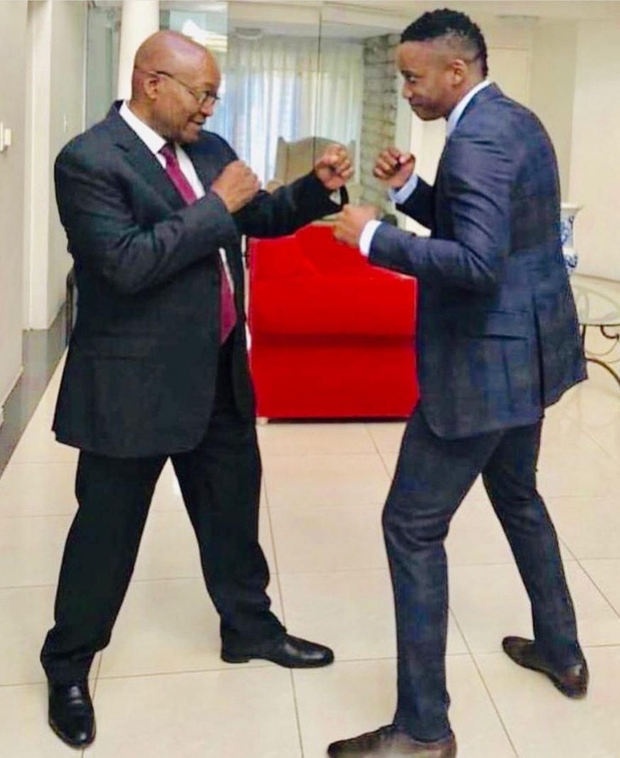 A very  revolutionary happy  birthday   to President Jacob  Zuma. We love you Baba 