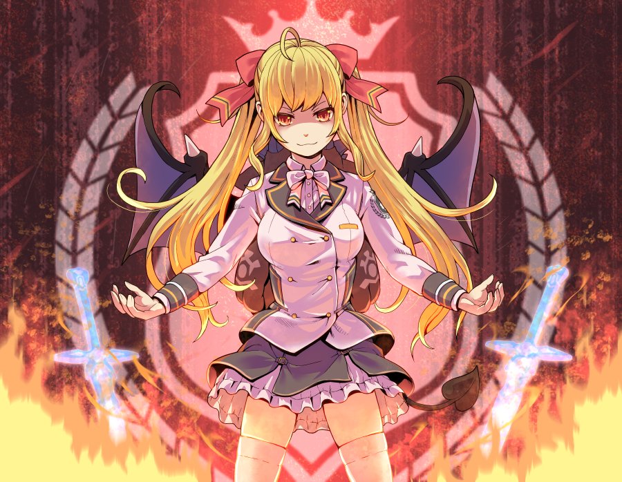 バフ⇔デバフ
#リオンあーと
#でびリオン 