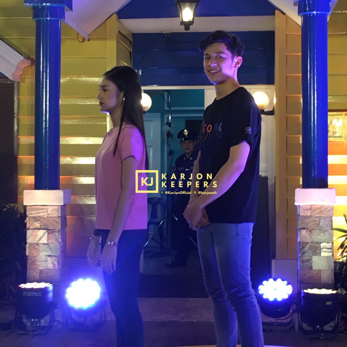 aiahchu's tweet photo. Rehearsals 💛 @msKarinaB @AljonMendoza_ 

#KarJon https://t.co/yLpSrGGazU