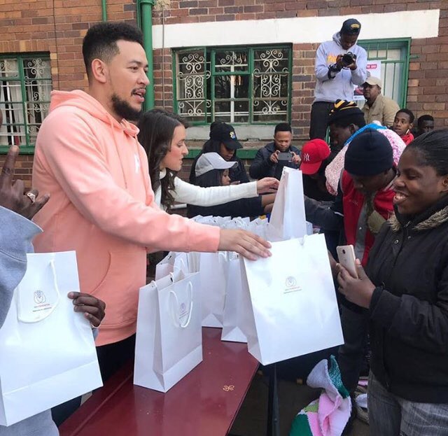 yummy_papi's tweet photo. #LatePost @Yummy_Papi X AKA Foundation X Mandela Day ‘18 #FlashbackFriday #YummyPapi #SupaMega #MandelaDay https://t.co/6pgF749jcC