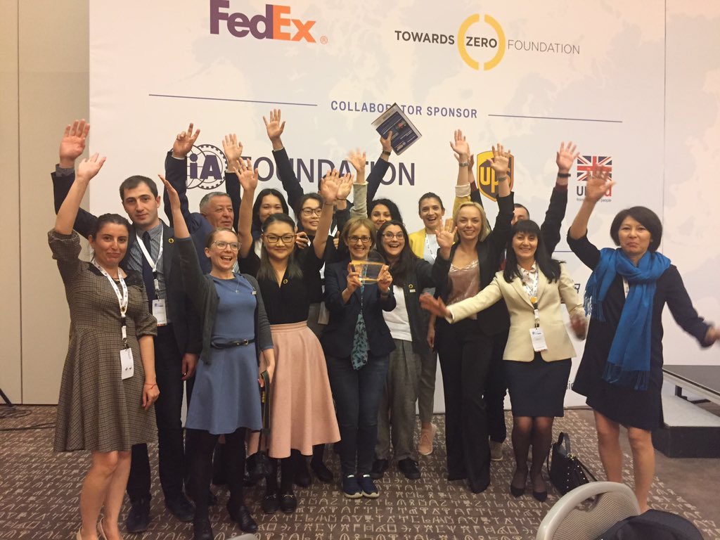 [News] : "RT EASSTransport: Thank you fedex and RoadSafetyNGOs for this fantastic award! We’re so proud! #GlobalMeetingNGOs " x.com/RoadSafetyNGOs…