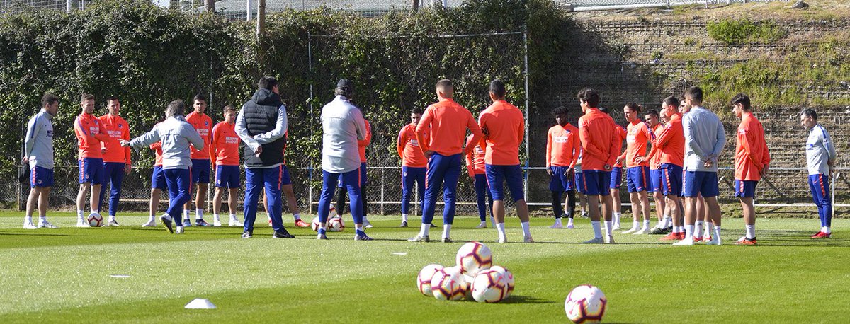 Entrenamiento del Atlético (Foto: Atleti).