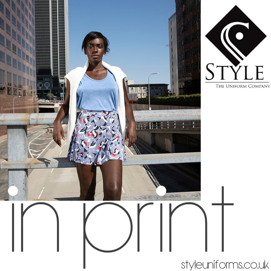 Full colour print. Statement clothing. #printSkirt #printPattern #printedClothing #springClothes