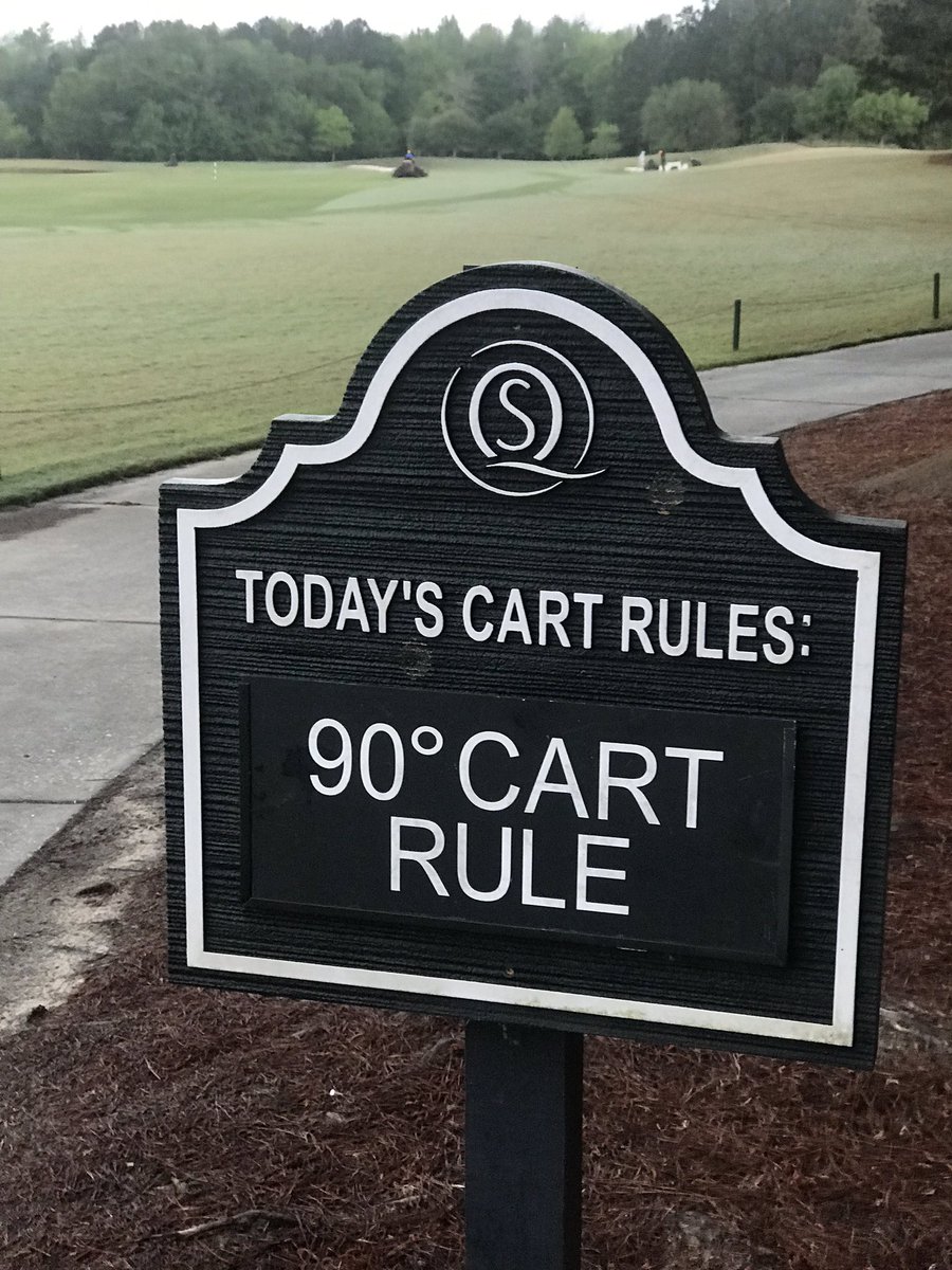 SQCCAgronomy's tweet photo. Back to 90° on the carts. Enjoy! https://t.co/J2SjLHZX4p