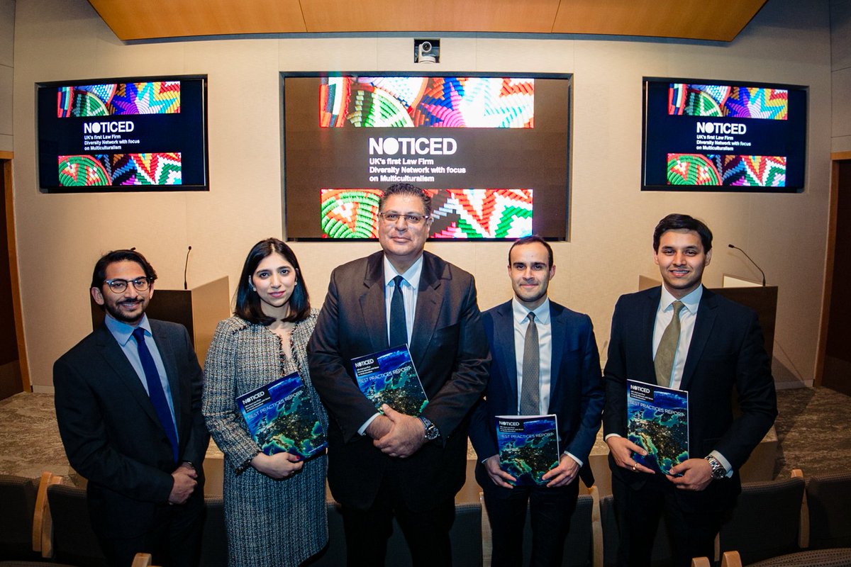 We are a member of 'NOTICED', the first UK inter-firm diversity network. The network has launched a Best Practice Report with their top five recommendations enabling firms to continue to show their support for multiculturalism &amp; diversity recruitment herbertsmithfreehills.com/news/noticed-n…
