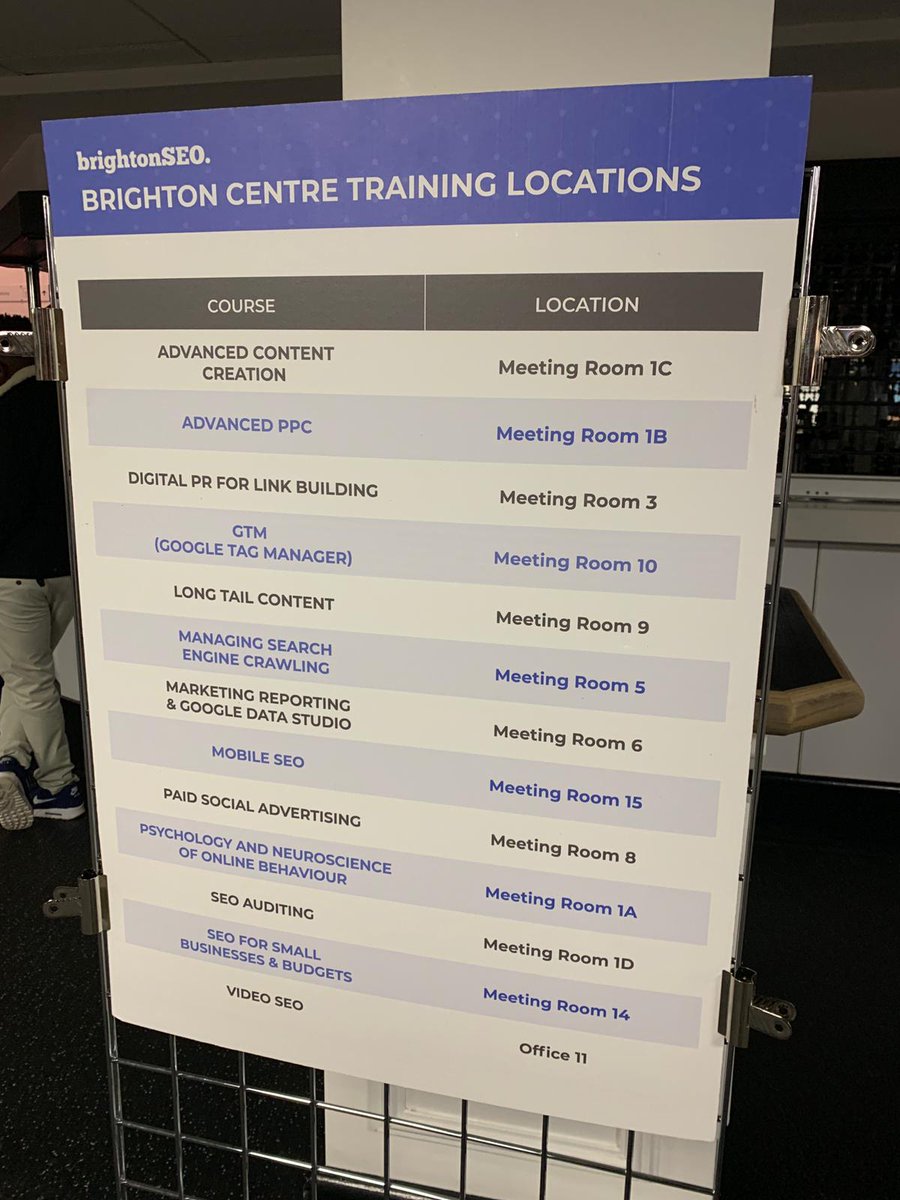 Searchresult's tweet photo. Really loving this first visit to @brightonseo Where the worlds best SEO's (like... us ;) meet to share case studies, research, experiences and findings. #BrightonSEO #SEOgurus https://t.co/tAAow2aDML