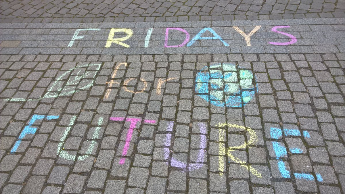 Heute wieder in Eisenach #FridaysforFuture