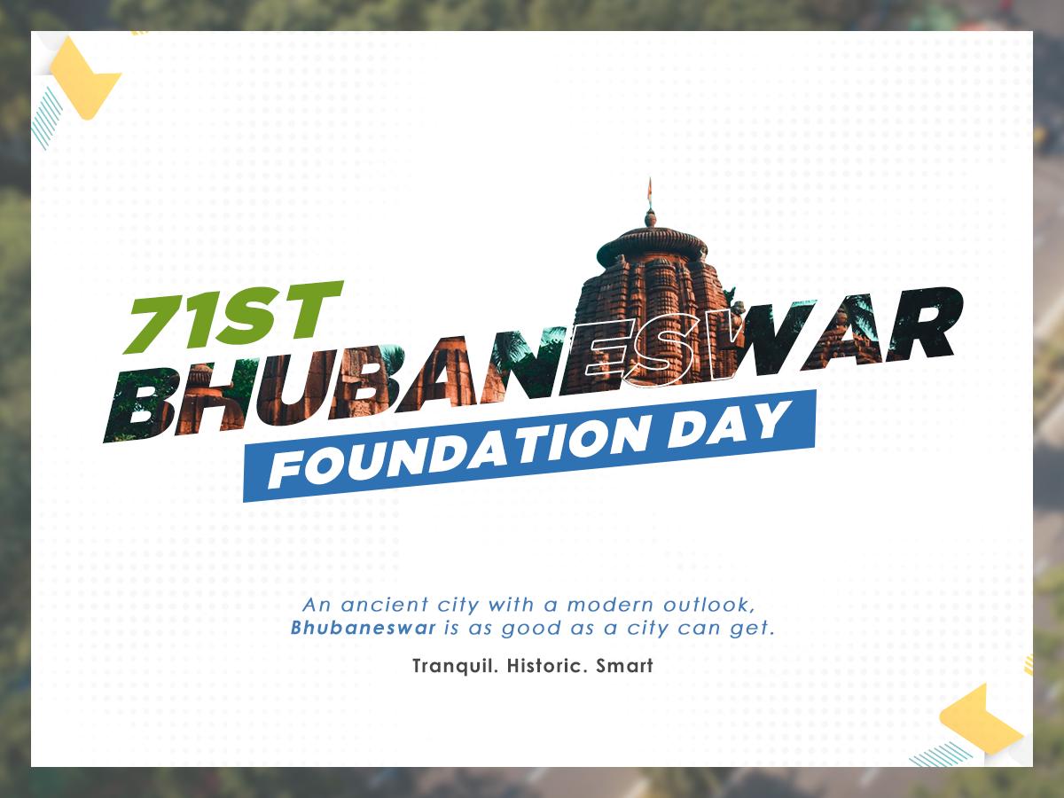 Since the laying of its foundation stone on 13th April 1948 until now, #Bhubaneswar has come a long way. Together we have made our city proud on a number of occasions. This #BhubaneswarDay, lets pledge to keep up the togetherness & team work going for a bigger & better city.