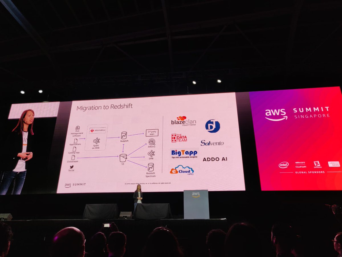 VenkatKD's tweet photo. BigTapp mentioned as AWS Redshift migration partner in AWS Summit Singapore!  #awssummit #aws #redshift #bigtapp https://t.co/JIEJDKGJPk