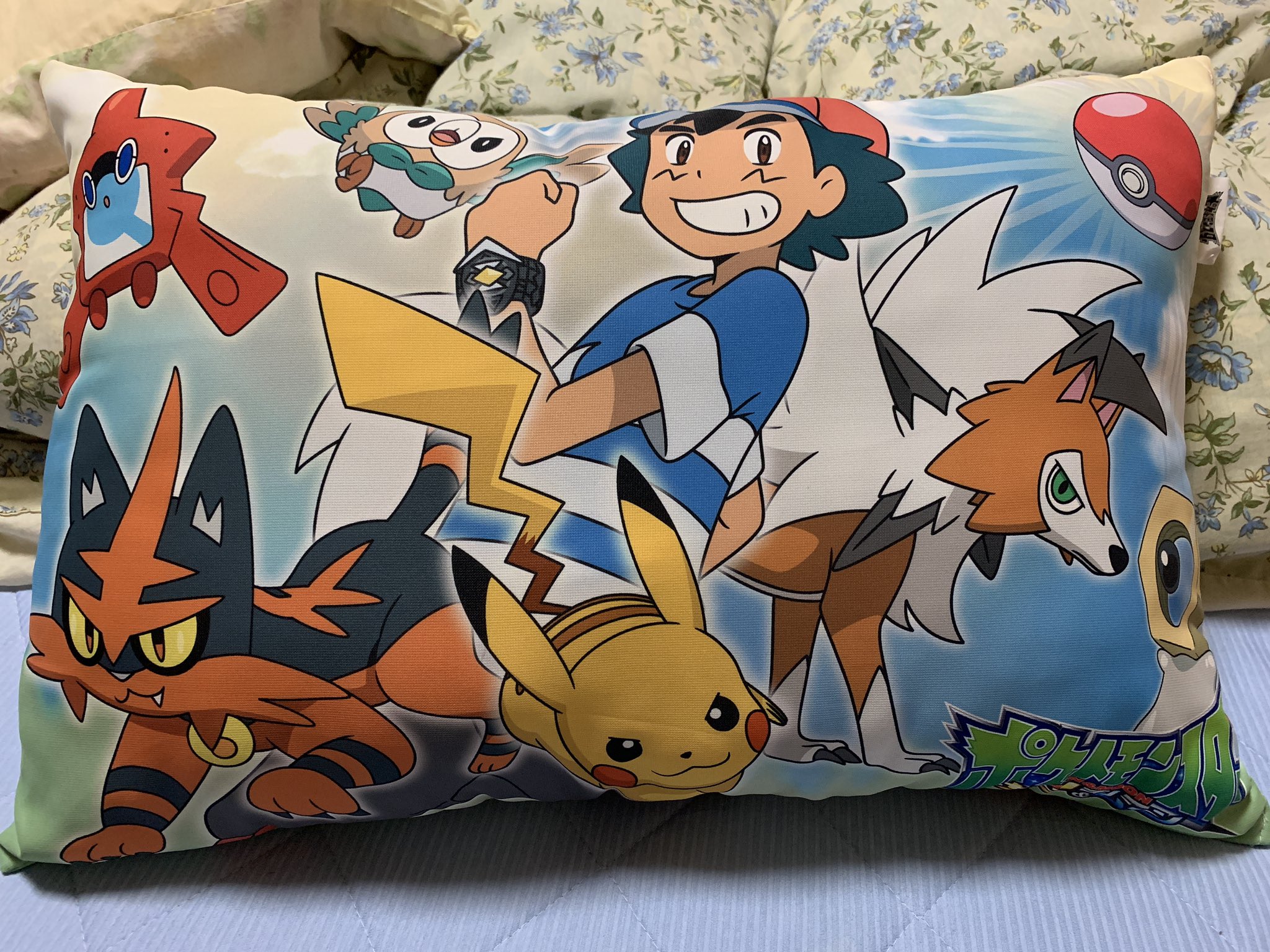 ポケモンズ 鬼滅大好きっ子 イェーイー ポケモンの枕が届いたぞい 今日からお世話になります 宜しくねー ポケモン枕ー T Co Mc92w0sc8v Twitter