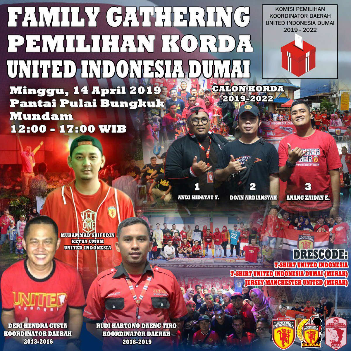 coolnotesix's tweet photo. #EventThisWeek
Weekend is coming!
Akhir pekan ini datang dari Regional Sumatera.
Selamat Berakhir Pekan.
#UtdIndonesia
#UnitedTogether
#UnityForUnited https://t.co/gXVfBBTATP