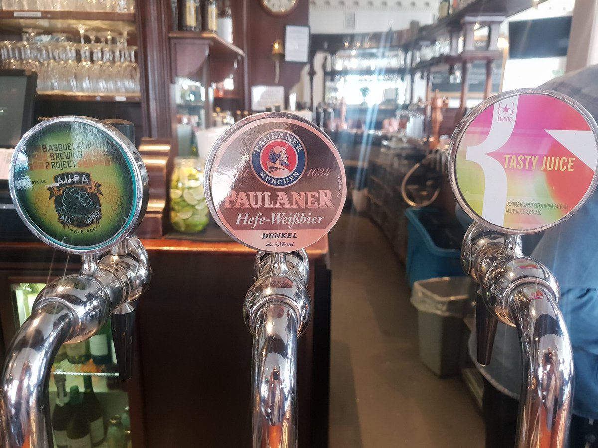 The first wave of our European Beer Festival brews, come in and find your favourite! #CraftBeer #EU #sw6