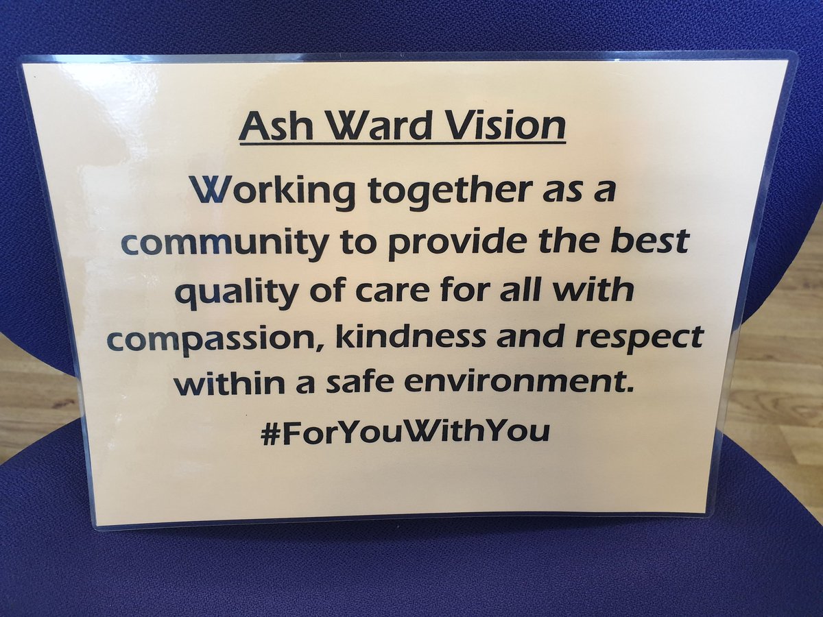 AshWard2019's tweet photo. @AshWard2019 #ForYouWithYou #ServiceUserInvolvement #Bedford #AcuteInpatient #ServiceUserLedGroups #NewVision #MovingForward @WillsherAlice @ErimHaider @Janice_tige @_ClaireMckenna @hozadolly @NHS_ELFT @LorraineSunduza https://t.co/HZdEa4oioM