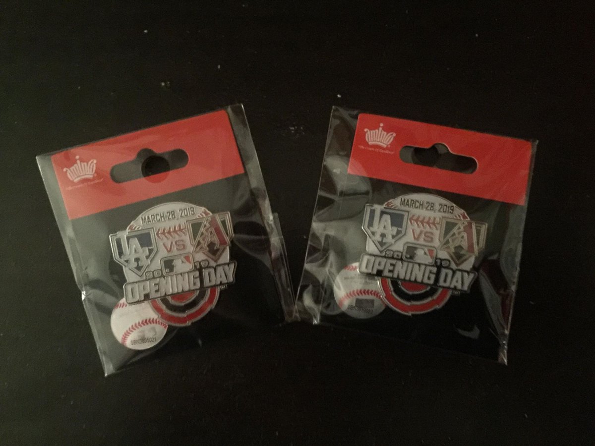 🚨GIVEAWAY TIME🚨
We are going to be giving away not 1 but 2 more #OpeningDay pins to two followers (1 pin each). 

To enter:
- RT this tweet
- Follow <a href="/DodgersLowDown/">Please Follow Dodgers Tailgate</a> 

The winners will be announced on Sunday following the series finale against the #Brewers.