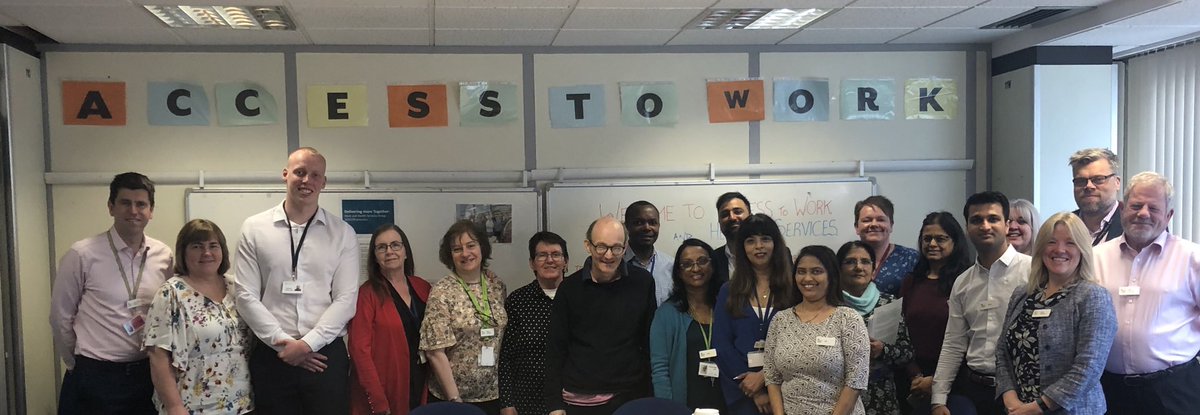 JPMarksCB's tweet photo. Lovely finish to first week as Work &amp; Health Services with our dedicated Access to Work teams &amp; Jobcentre Plus @JCPinWestLondon as we connect our teams to help more people into work than ever before #DWProud https://t.co/KMLDfh6ZtS