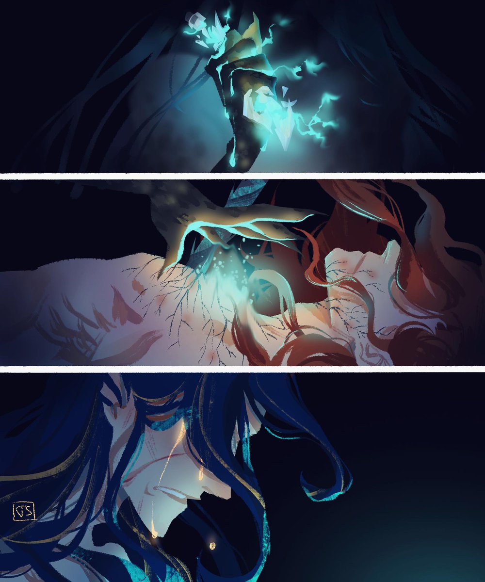 Continued! Prologue, Part 2. This is comic I've put on LINE Webtoon now! "Remember Me" by Jayessart. Decades have passed since Lang last held Luisheng in his arms. To be continued... 