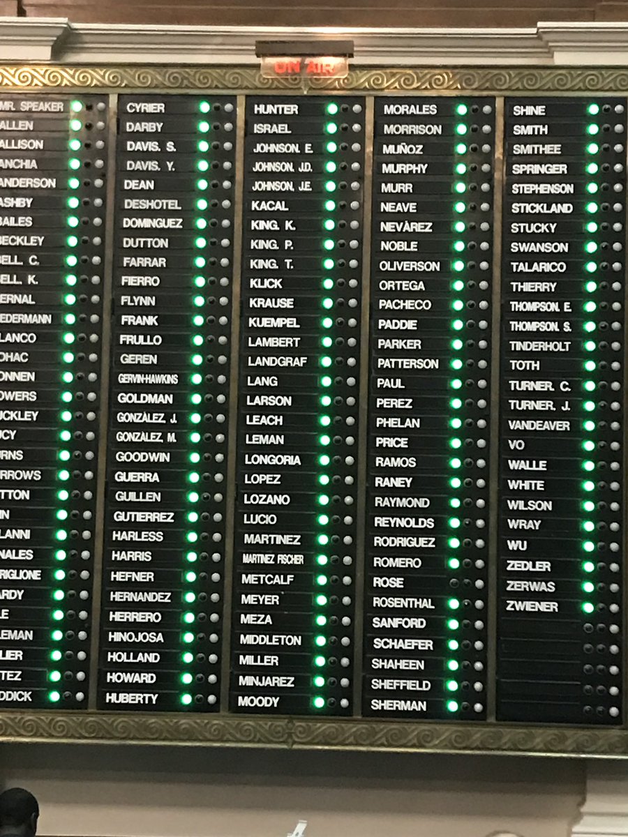 RepStanLambert's tweet photo. The Texas House just overwhelmingly passed #HCR19
 Urging Congress to repeal the Government Pension Offset and the Windfall Elimination Provision of the SSAct.

If Congress repeals WEP, it will benefit our #firstresponders and educators  #txlege #HD71 @TRTA https://t.co/WFqSiul3lV