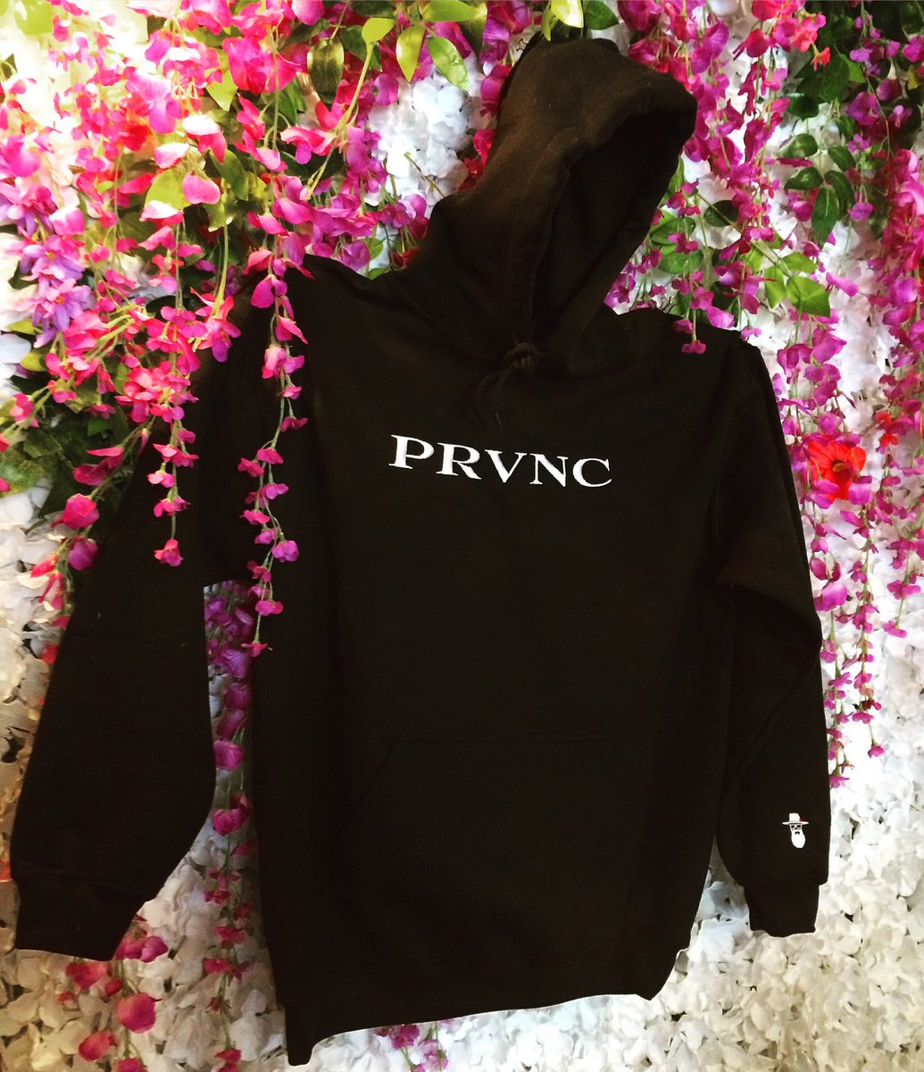 PRVNCbrand's tweet photo. In full bloom. 

Available 4/16 - https://t.co/rOKpluCh5z
#PRVNC #PRVNCbrand #allblack #allblackeverything #findyourlightwithinthedarkness #cherryblossoms https://t.co/dd0ZULBkR6