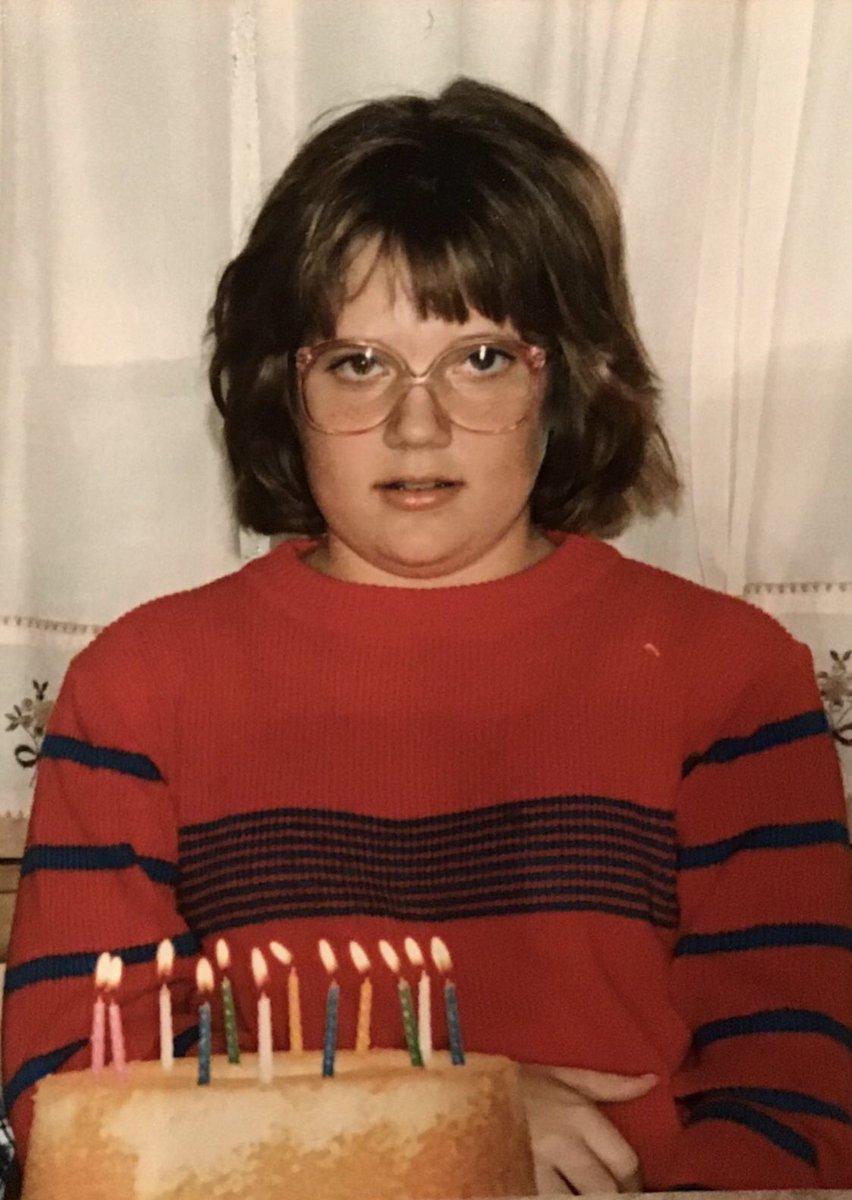 MinnesotaDHS's tweet photo. #TFW it’s 1986 and you hear cash assistance for Minnesota families in poverty won’t be increased for 33 more years 😐 
(DHS DWP/ #MFIP Policy &amp; Performance Supervisor Kristen Shouman on her 12th birthday) #MFIP86 #FlashbackFriday https://t.co/uI4YgqqaoY